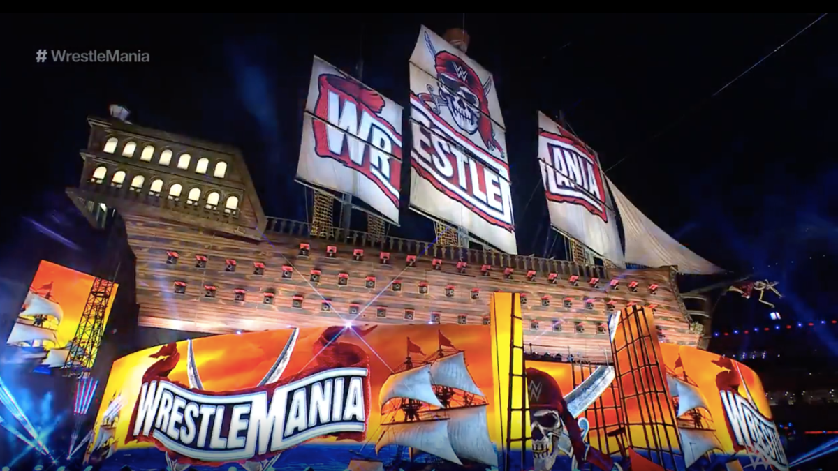 wwe wrestlemania 24 stage