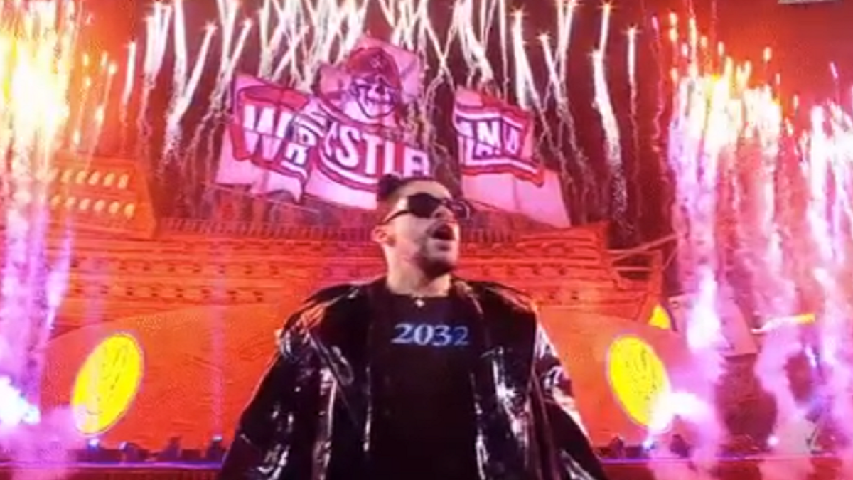 WrestleMania 37 Bad Bunny Demonstrates Extremely Good Ring Skills to