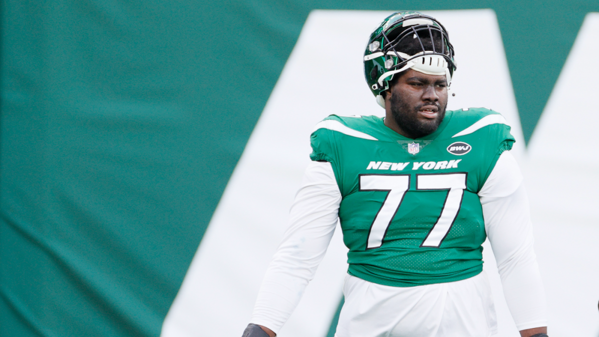 Jets' Mekhi Becton has a new number in mind if the NFL changes its jersey rules