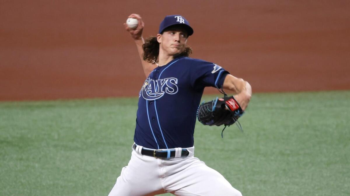 Glasnow's Big Night Keys Rays To Win Over Nats