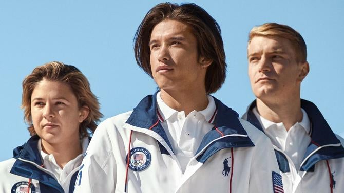 Ralph Lauren 2020 Team USA Olympics clothes