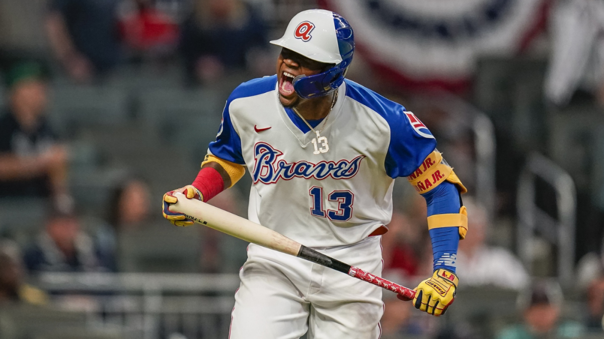 Ronald Acuña Jr.  Atlanta braves baseball, Atlanta braves, Braves