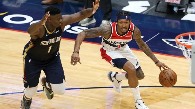Zion Williamson Bradley Beal New Orleans Pelicans Washington Wizards