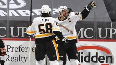Sidney Crosby Kris Letang Pittsburgh Penguins