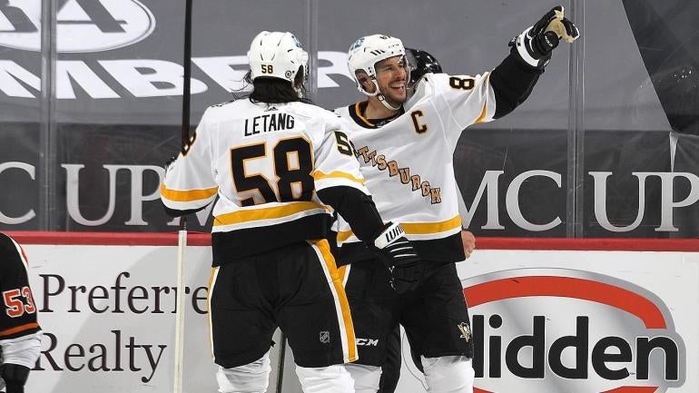 Sidney Crosby Kris Letang Pittsburgh Penguins