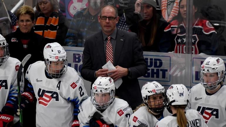 Bob Corkum US Women's Hockey TEAM USA