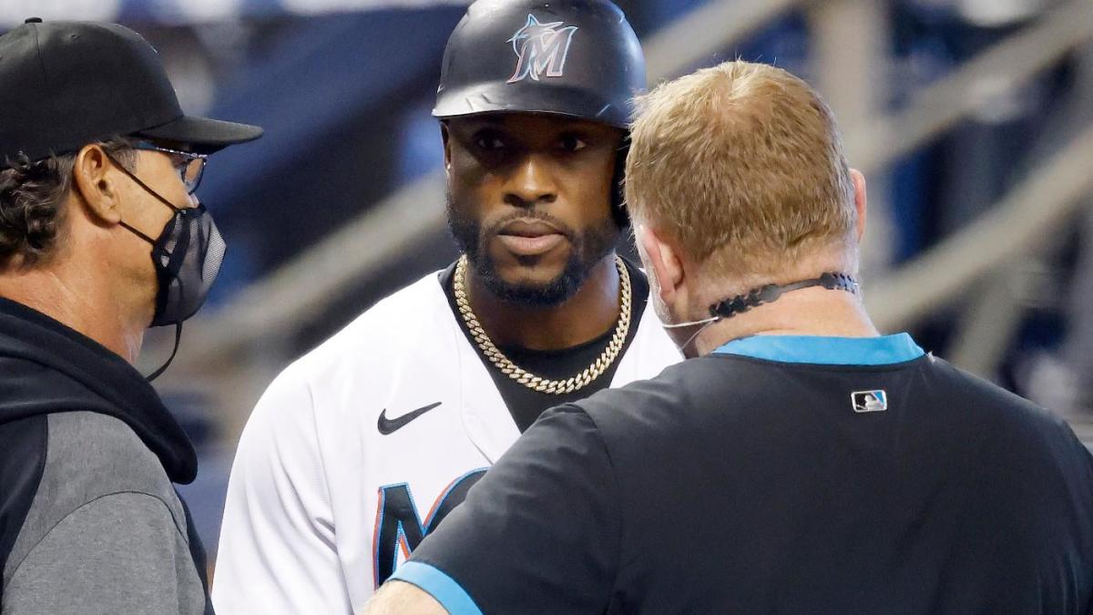 Miami Marlins' Starling Marte gives update on his rib injury