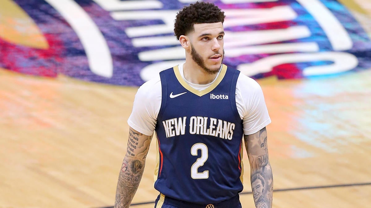 Lonzo ball shop pelicans jersey