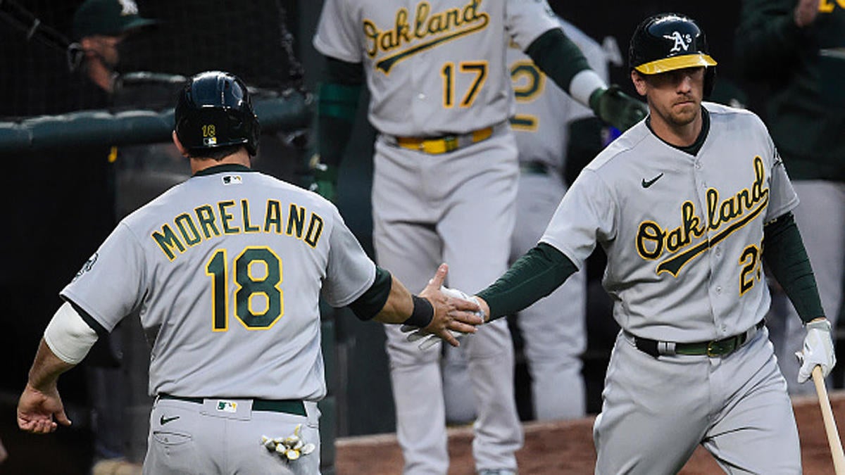 Athletics' 12-game win streak takes Oakland from worst to first in the  American League 