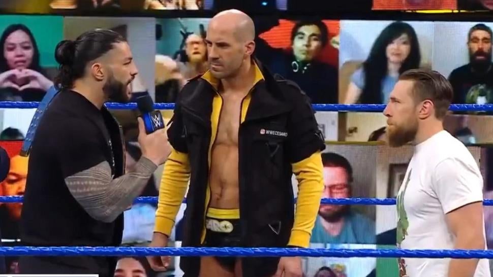 Roman Reigns Cesaro Daniel Bryan WWE Smackdown