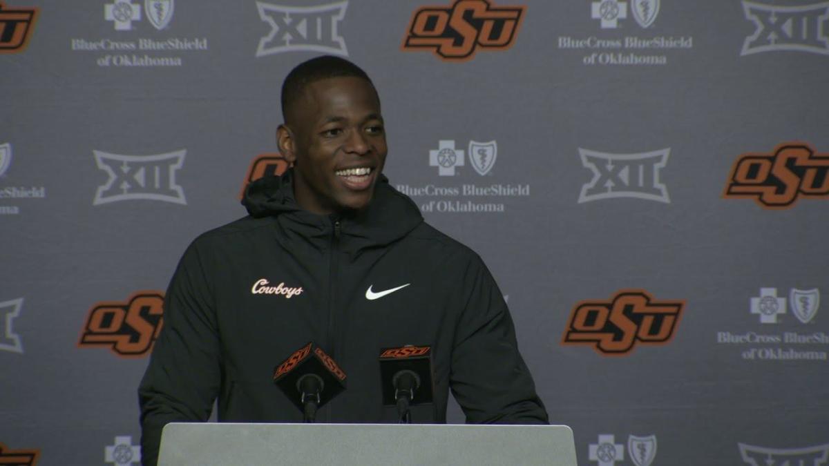 Christian Holmes on who impressed him the most during Oklahoma State