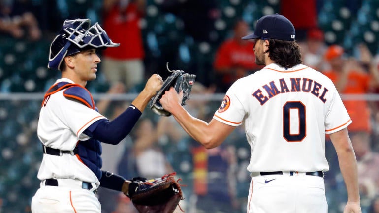 Astros rookie Kent Emanuel makes history with first 8 2/3-inning relief appearance since 1988