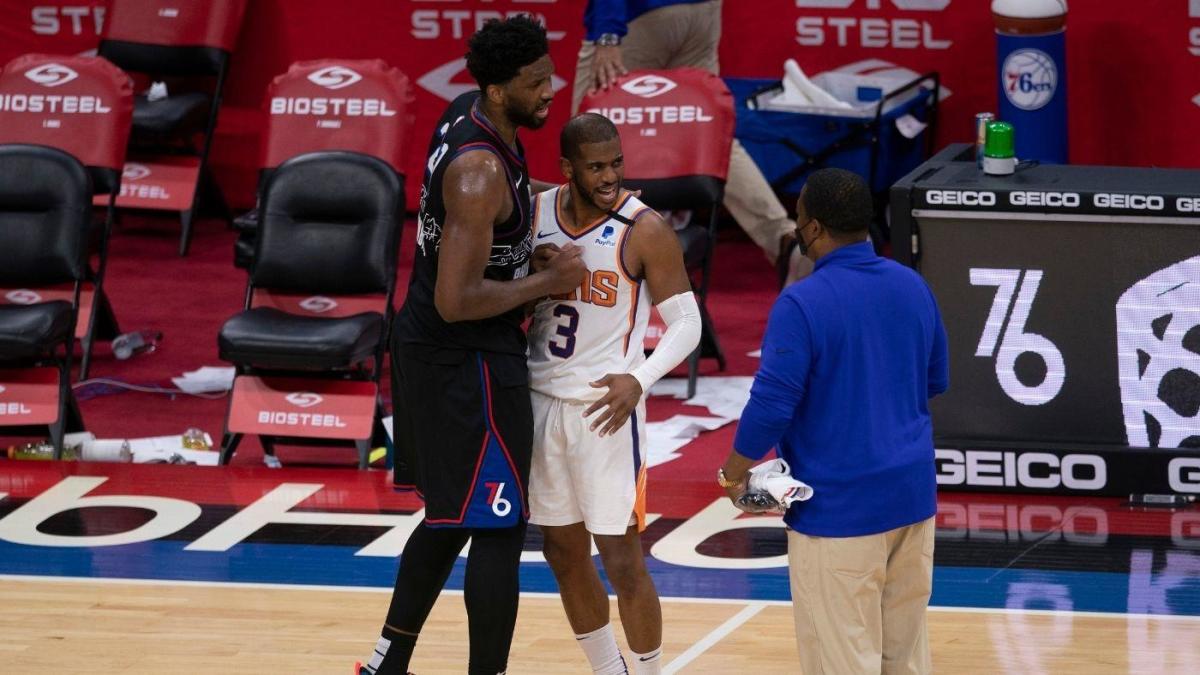 76ers Were Optimistic They Could Trade For Chris Paul But Suns Star Guard Wasn T Interested Per Report Cbssports Com