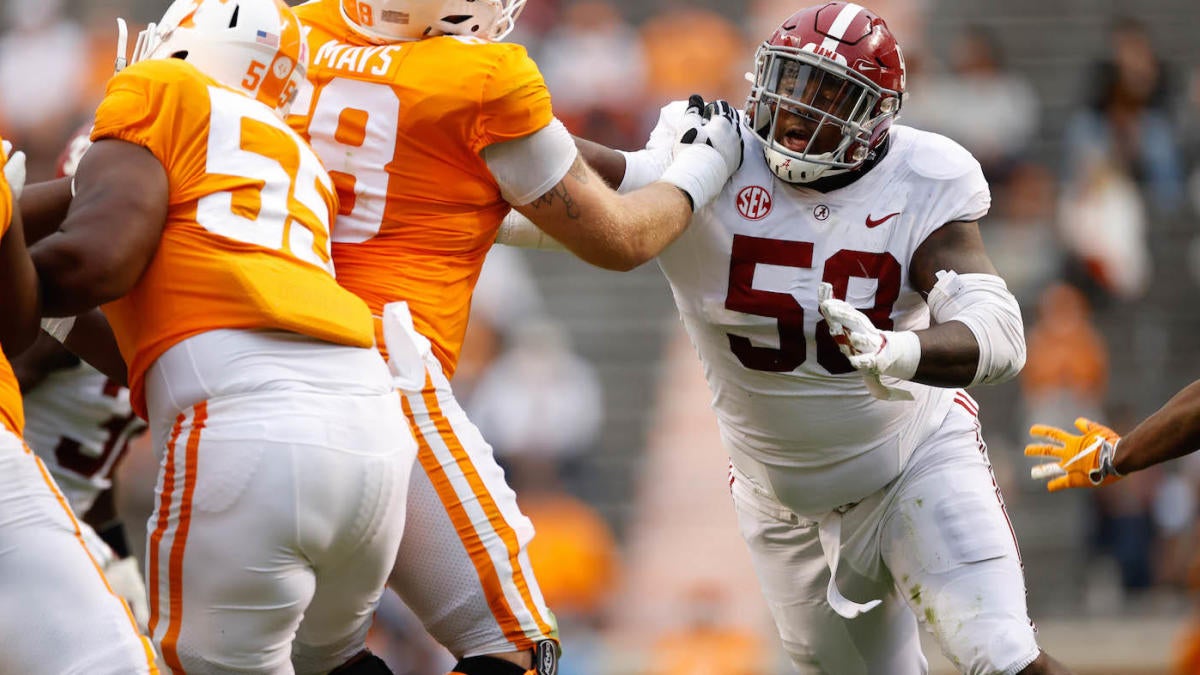 Pats trade up in the second round, take Alabama tackle Christian Barmore