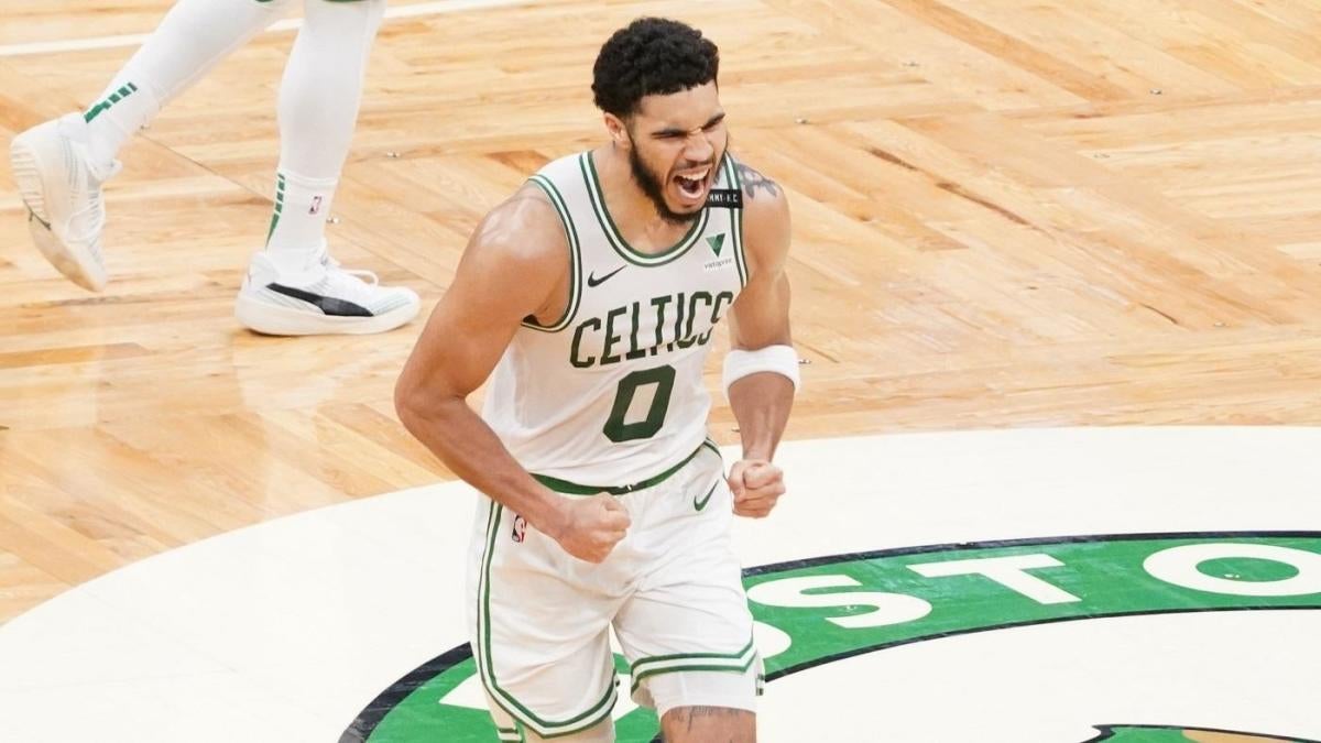 Jayson Tatum Scores Career High 60 Points As Celtics Complete Third Biggest Comeback In Nba History Vs Spurs Cbssports Com