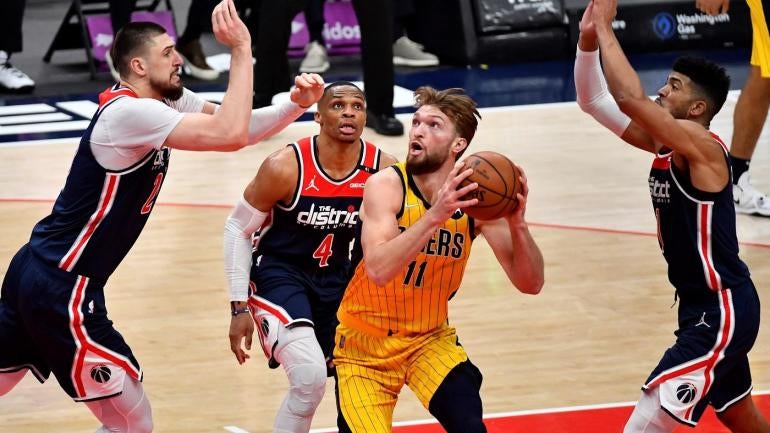 Domantas Sabonis Russell Westbrook Pacers Wizards
