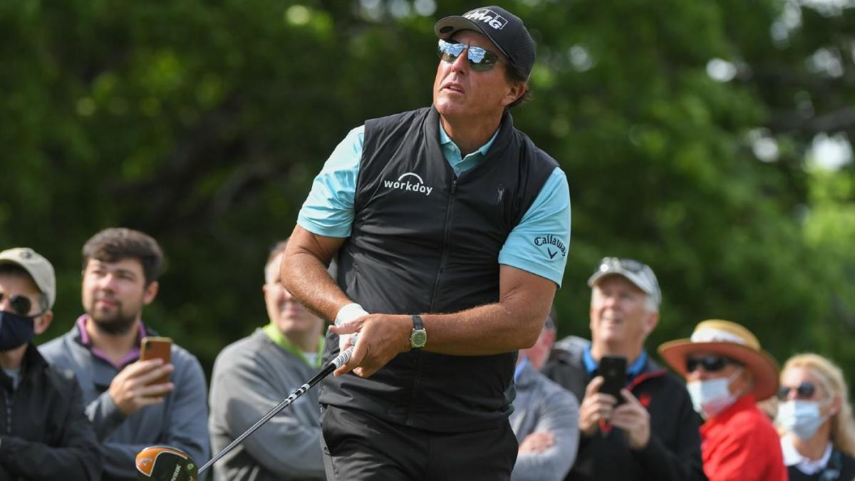 2021 Wells Fargo Championship: Phil Mickelson loses lead, still in contention at Quail Hollow after Round 2