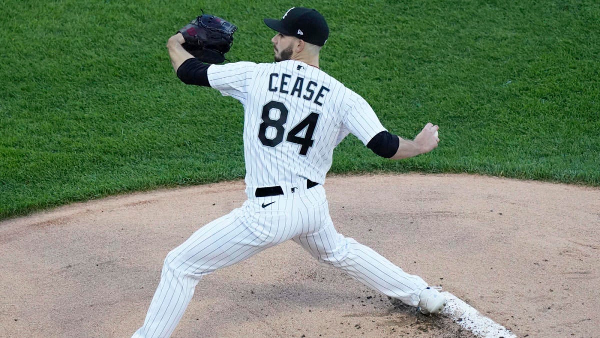 Highlight] Umpire view of Dylan Cease throwing a 98mph Fastball