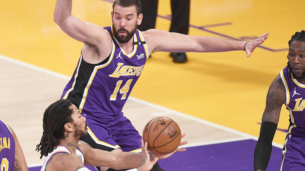 Lakers vs. Knicks takeaways: Talen Horton-Tucker sinks dagger as Los  Angeles edges New York in OT thriller - Flipboard