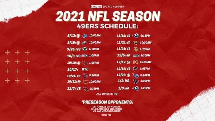 2021 NFL schedule: Start times and TV channels for every game - Los Angeles  Times