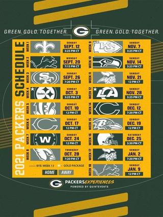 2022 Green Bay Packers Schedule