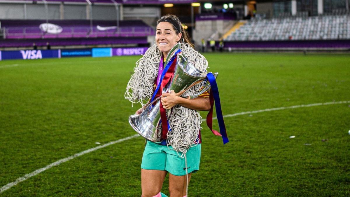 Barcelona Femeni captain Vicky Losada explains the secret to Barca's Champions League finals victory