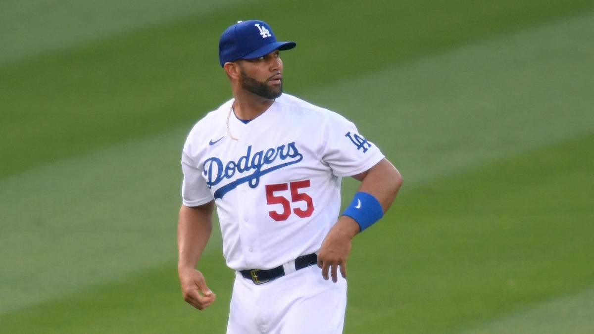 Albert Pujols' first home run as a Dodger. : r/baseball