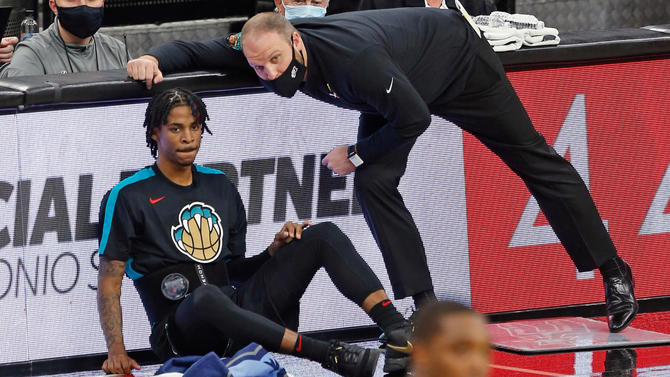 Ja Morant and Taylor Jenkins