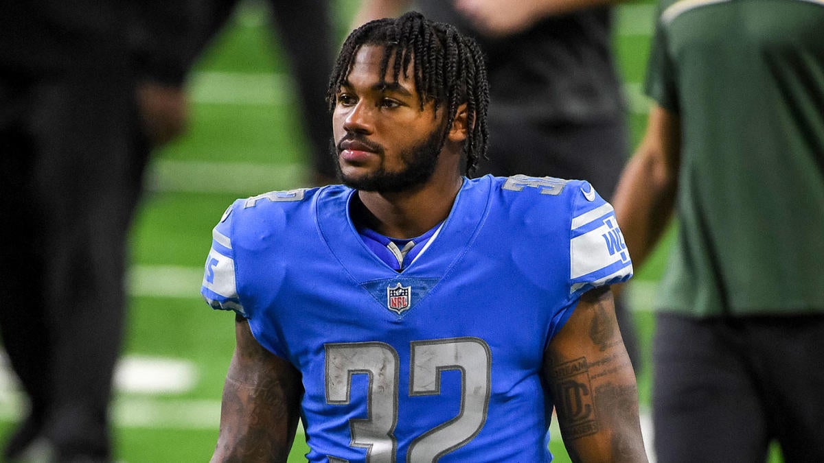 Detroit Lions' D'Andre Swift active against Green Bay Packers