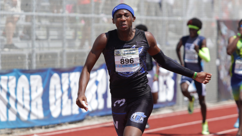 American sprinter Erriyon Knighton breaks Usain Bolt's U18 200-meter