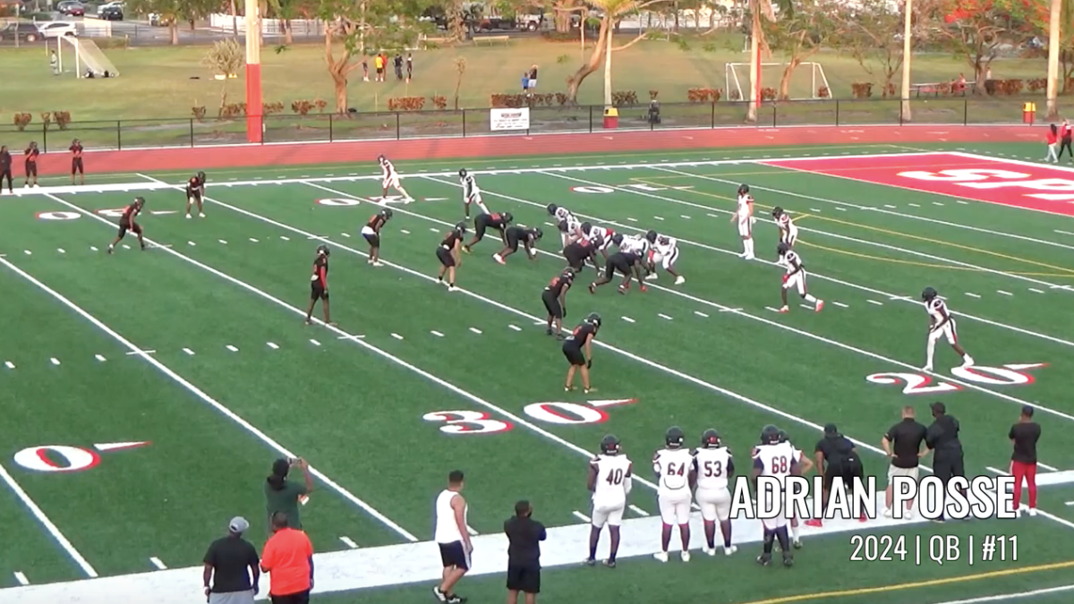 2024 QB Adrian Posse spring scrimmage highlights