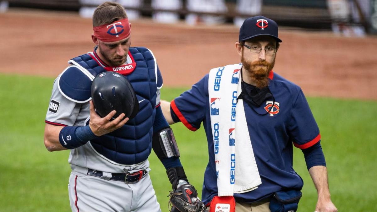 Twins catcher Mitch Garver 'recovering well' from surgery after leaving  game with groin contusion 