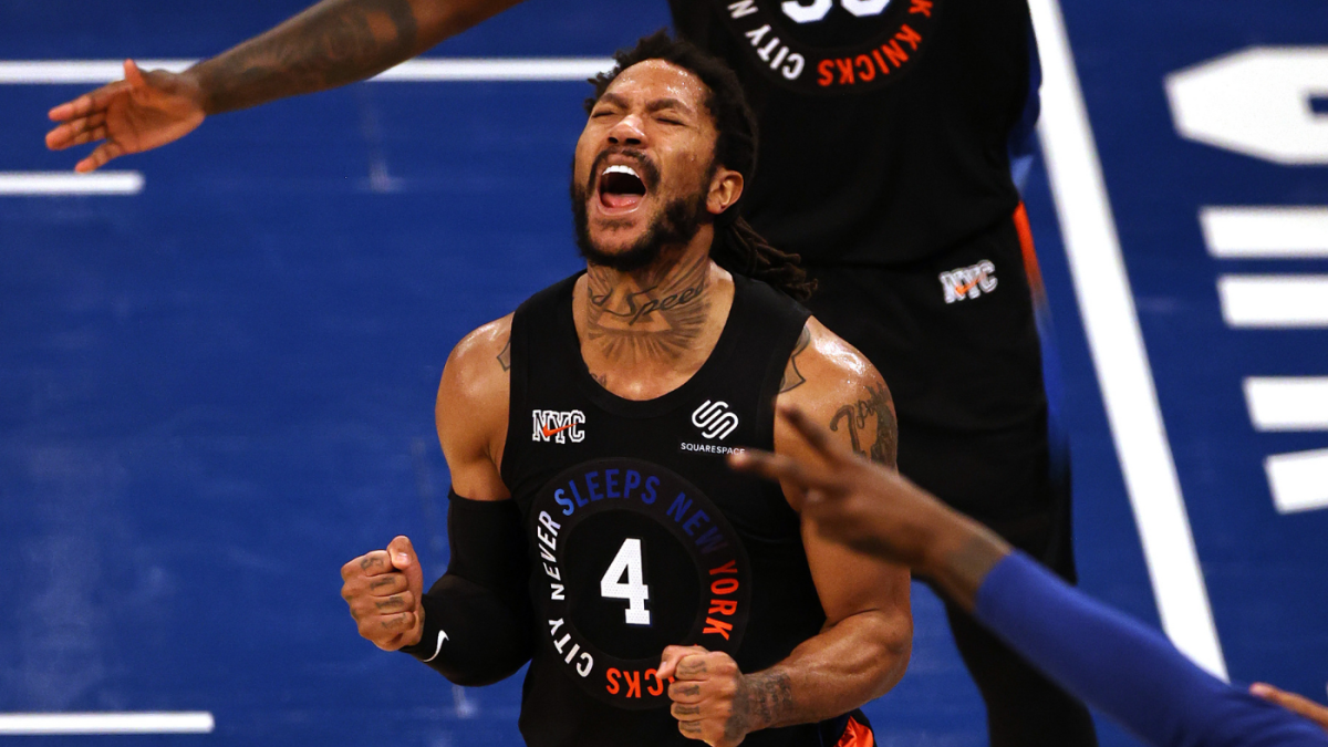 Knicks' Derrick Rose received first-place NBA MVP vote which came from fans, per report - CBS Sports