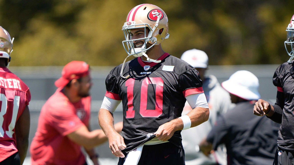 San Francisco 49ers' Jimmy Garoppolo had his 'best spring' since