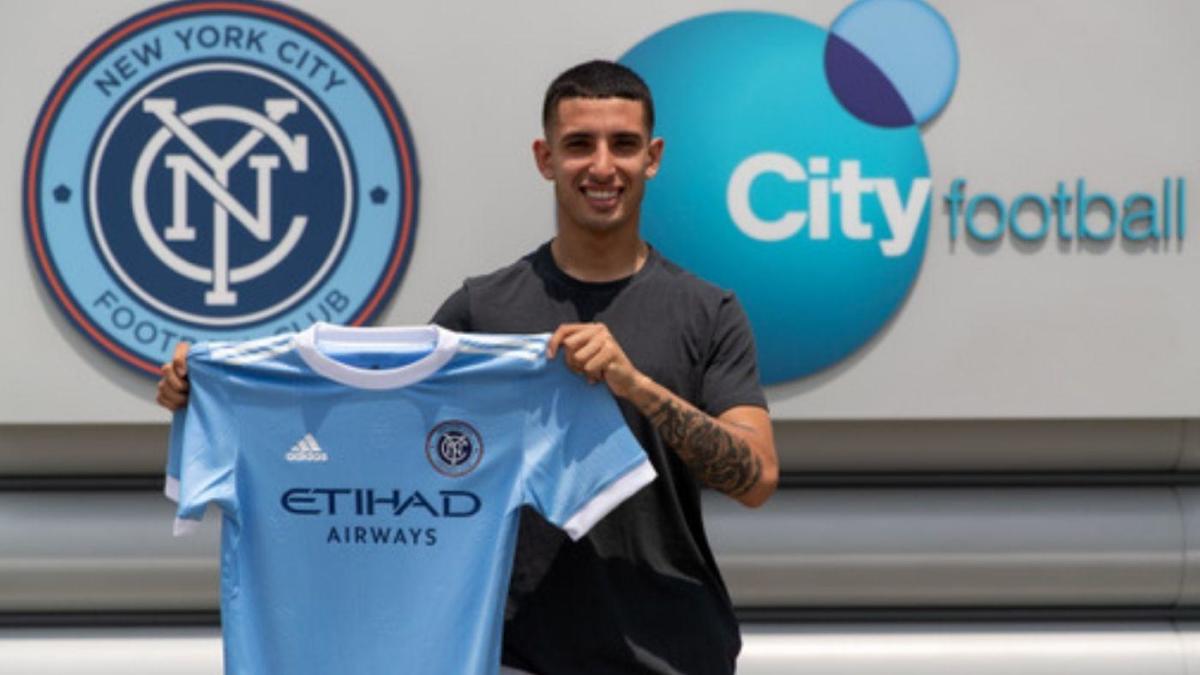 Santiago Rodriguez joins New York City FC on loan from Montevideo
