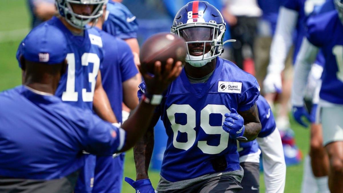 Giants first-round pick Kadarius Toney vents frustration with role on team after loss to Washington - CBS Sports