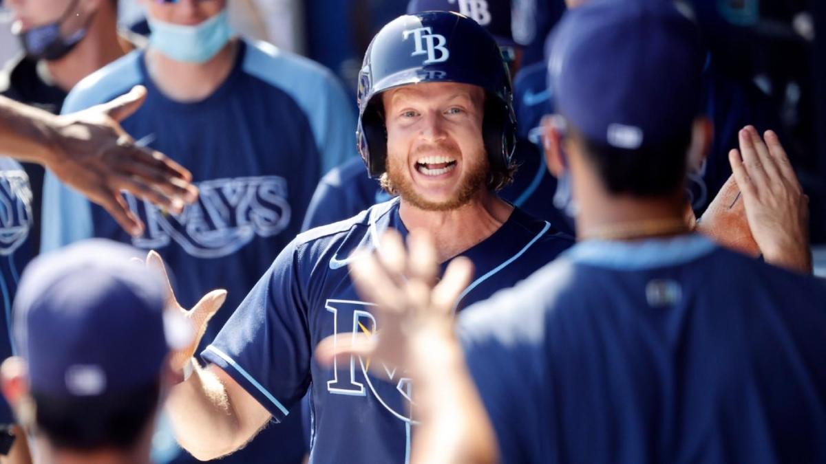 Brett Phillips frappe un grand chelem pour les Rays