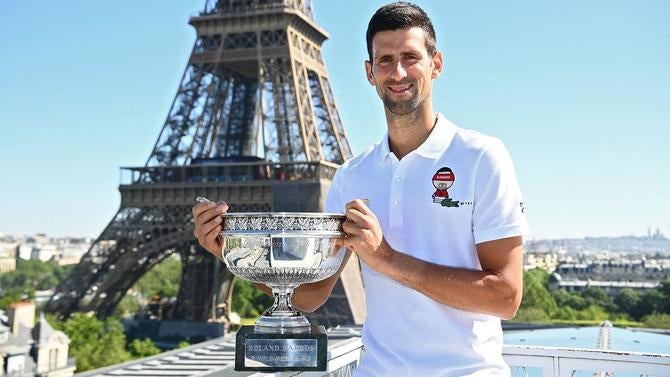 Novak Djokovic 2021 French Open Winner Champion