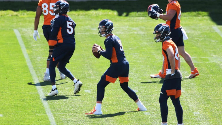 Denver Broncos practice