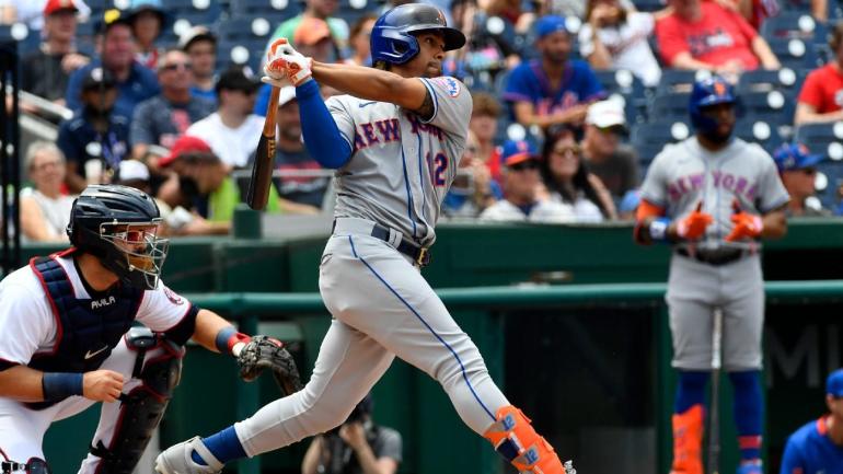 Mets' Francisco Lindor Homers Twice, Drives In Five Vs. Nationals As ...