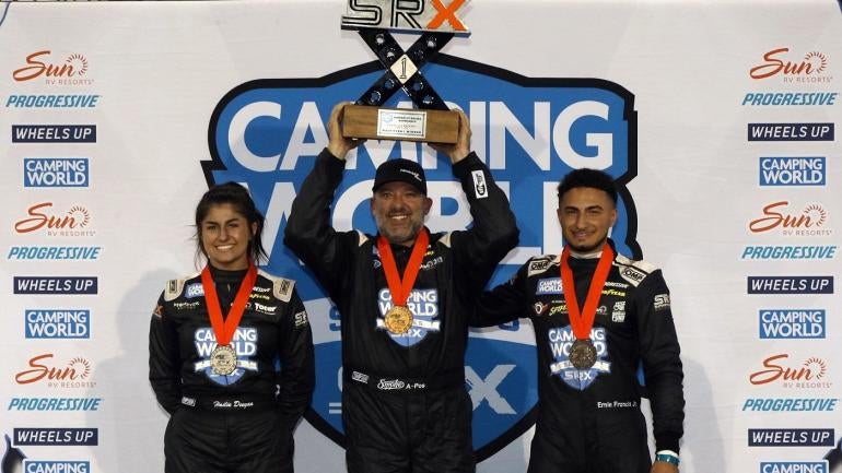 Tony Stewart Hailie Deegan SRX Racing Knoxville