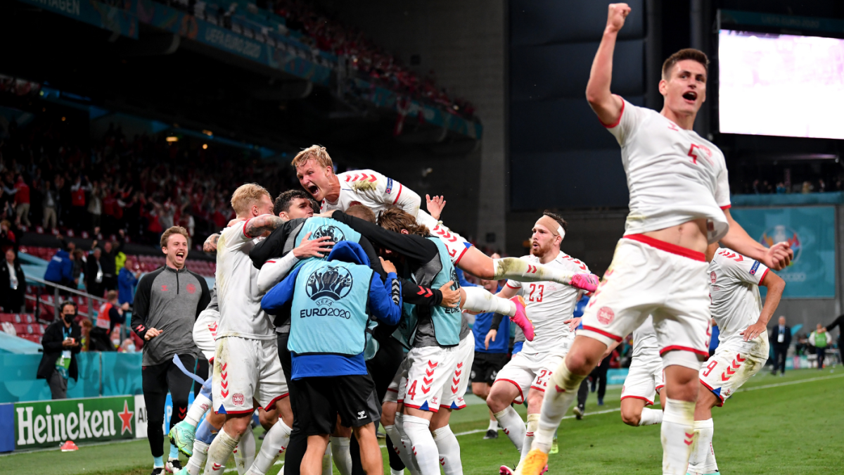 Euro 2020 Group B: Denmark secure miraculous qualification with victory over Russia; Belgium win again - CBSSports.com