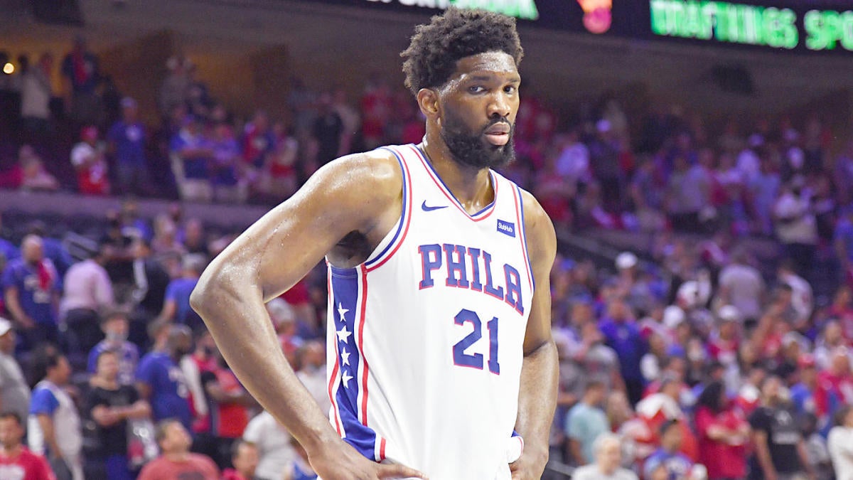 Joel Embiid's health is already a concern for 76ers, but Ben Simmons' absence leaves little room for rest
