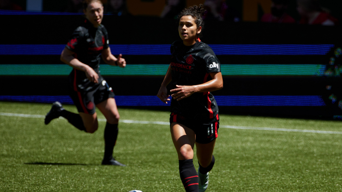 Women S International Champions Cup 21 Thorns Rocky Rodriguez Excited For Battle Of Titans This Summer Cbssports Com