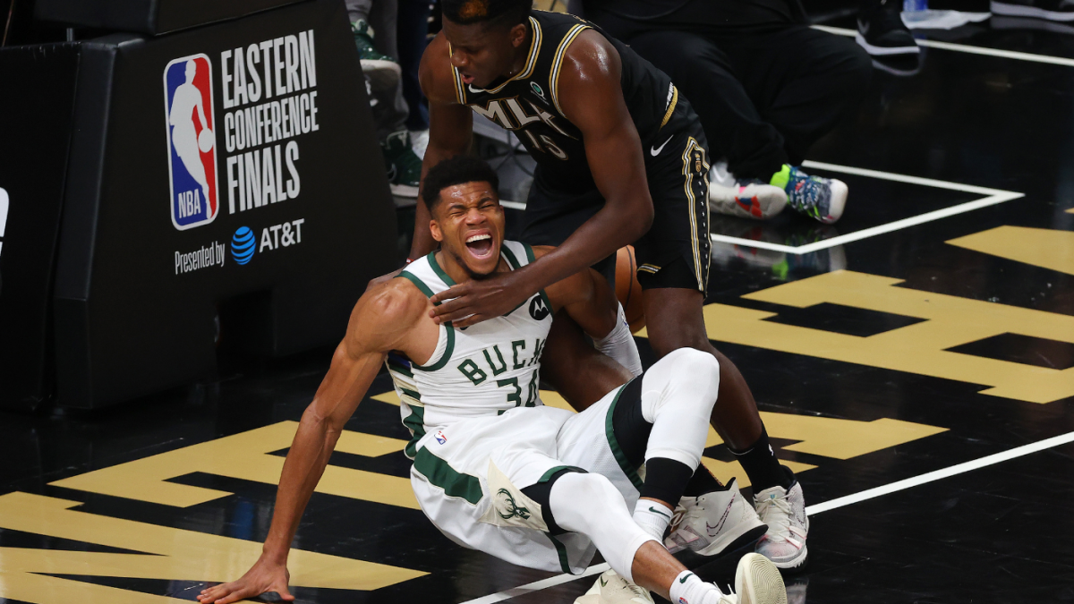 Atualização sobre lesão de Giannis Antetokonmo: Bucks estrela fará ressonância magnética após puxar o joelho por uso excessivo no jogo 4, por relatório