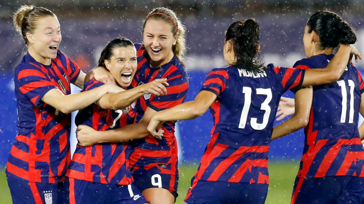 Usa Vs Mexico Score Uswnt Romps To 4 0 Win In Last Pre Tokyo Olympic Outing Cbssports Com