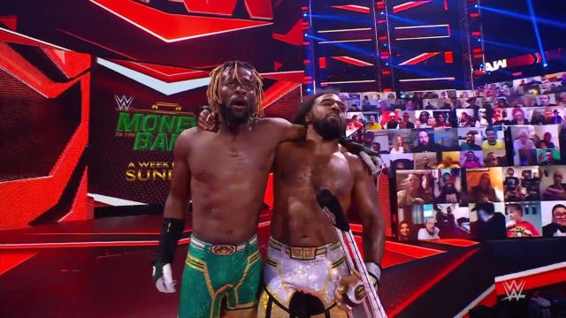 Wwe Raw Results Recap Grades Kofi Kingston And Xavier Woods Battle Bobby Lashley And Mvp In Main Event Cbssports Com