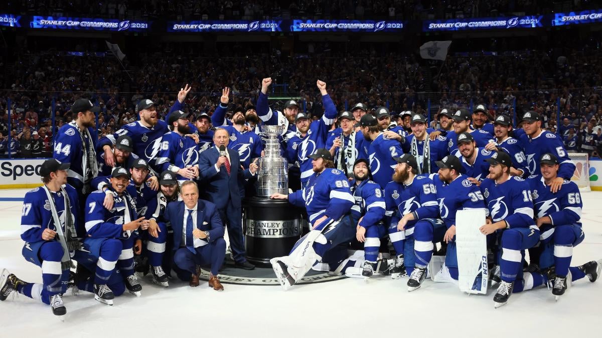 Tampa Bay Lightning 2021 Stanley Cup Champions Logo - Officially