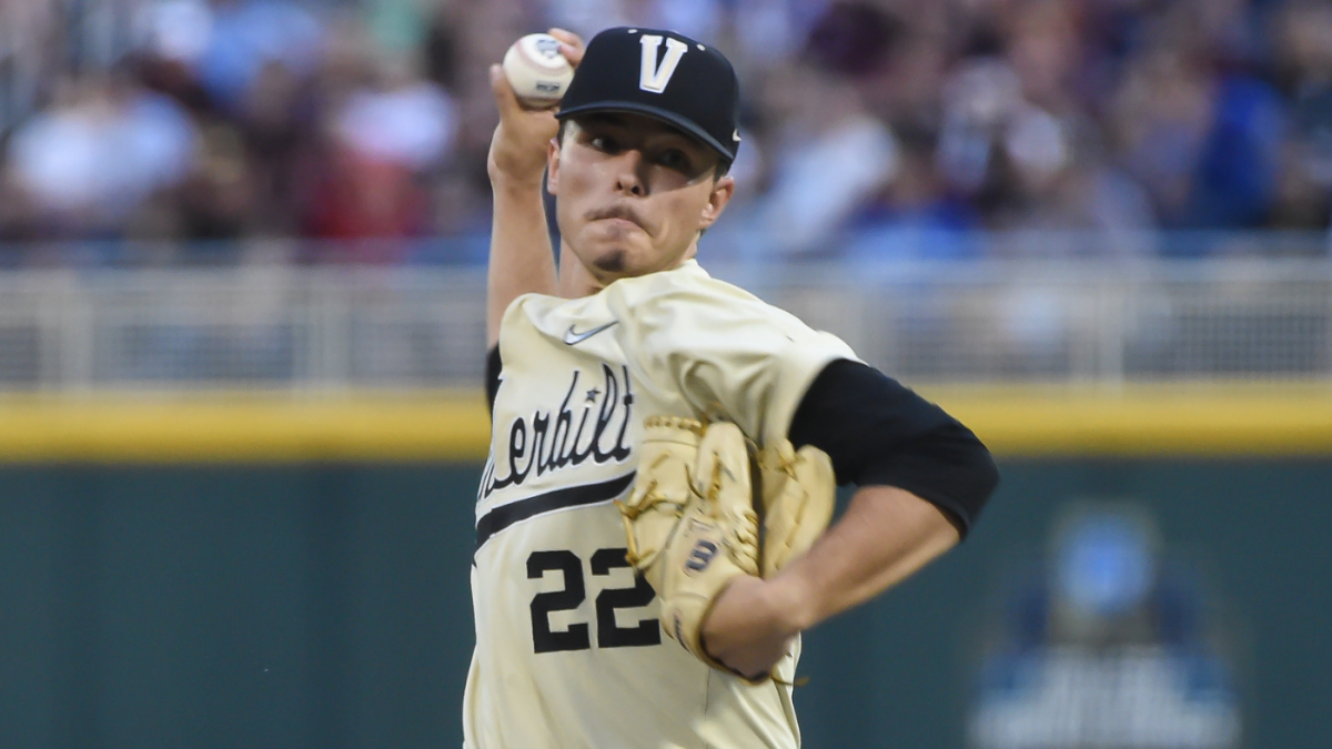 Jack Leiter selected by Texas Rangers at No. 2 pick in 2021 MLB Draft