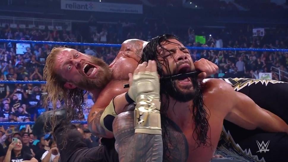 Edge Roman Reigns WWE SmackDown
